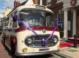 Wedding coach hire in Hastings
